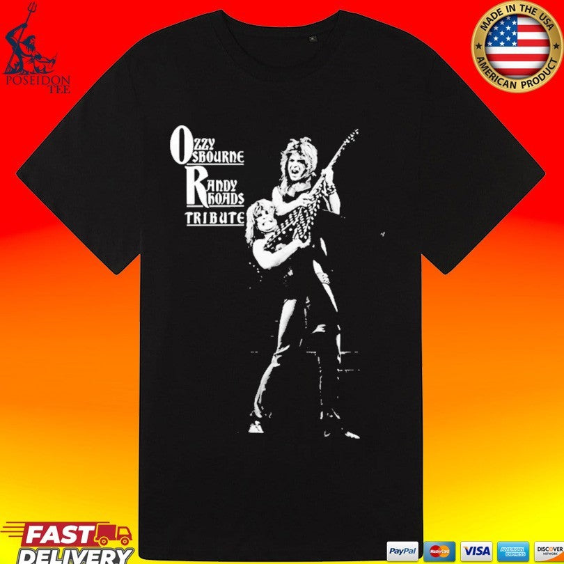 Ozzy Osbourne Randy Rhoads Tribute T-shirt