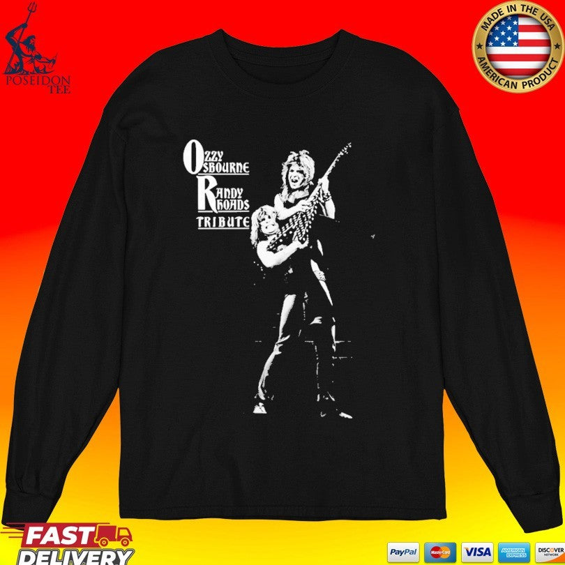 Ozzy Osbourne Randy Rhoads Tribute T-shirt