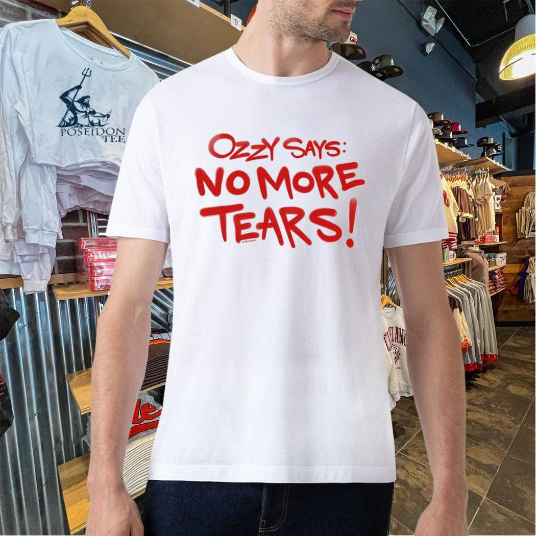Ozzy Says No More Tears Toddler T-shirt
