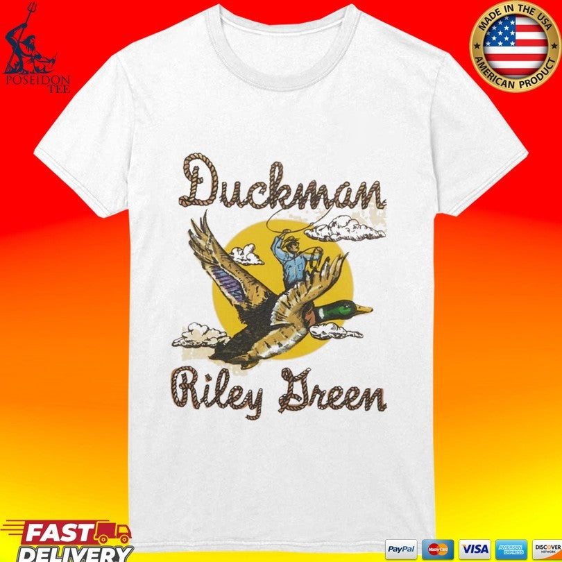 Pacsun Duckman Riley Green T-shirt