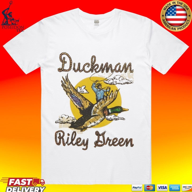 Pacsun Duckman Riley Green T-shirt