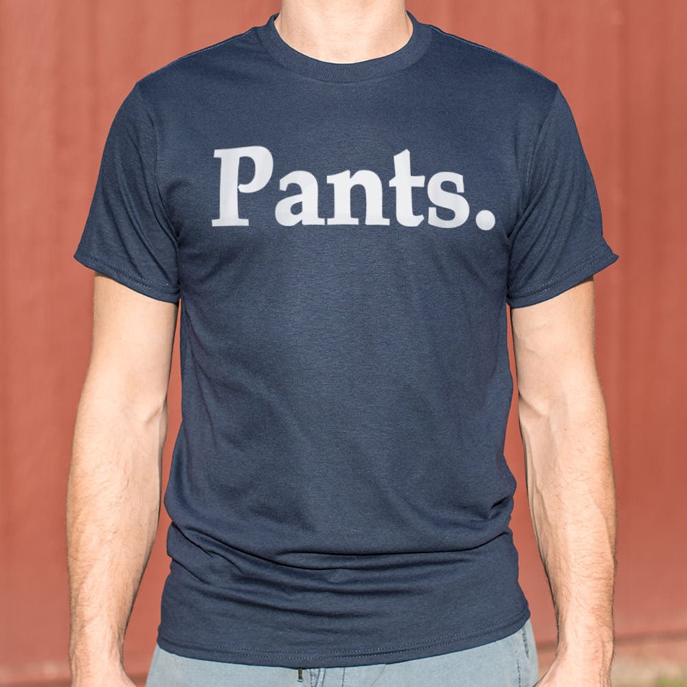 Pants Bold Typography Statement