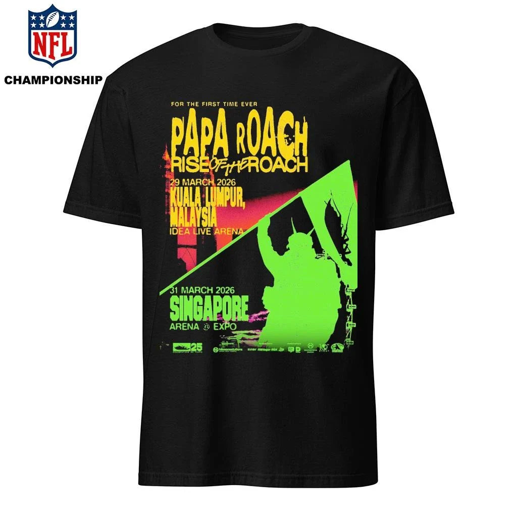 Papa Roach idea Live Arena Kuala Lumpur Mar 29 2026 Poster Shirt