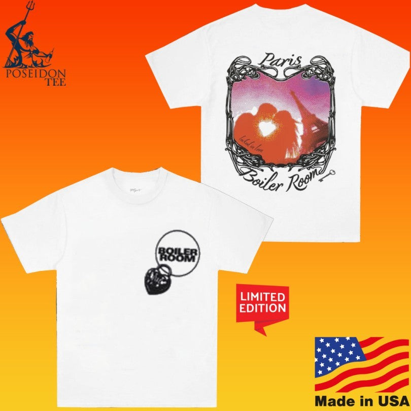Paris Lovers Boiler Room Locked In Love T-shirt