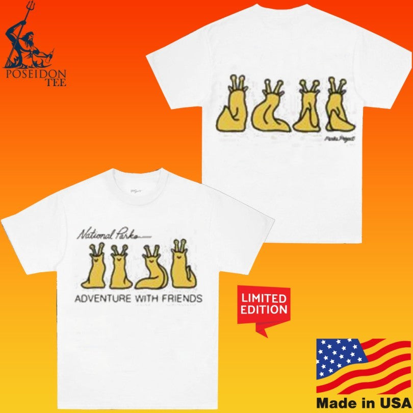 Parks Project Adventure With Friends Banana Slug T-shirt