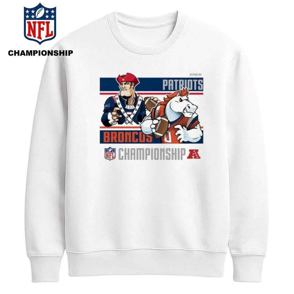 Patriots vs Broncos Conference Championship 2026 Shirt