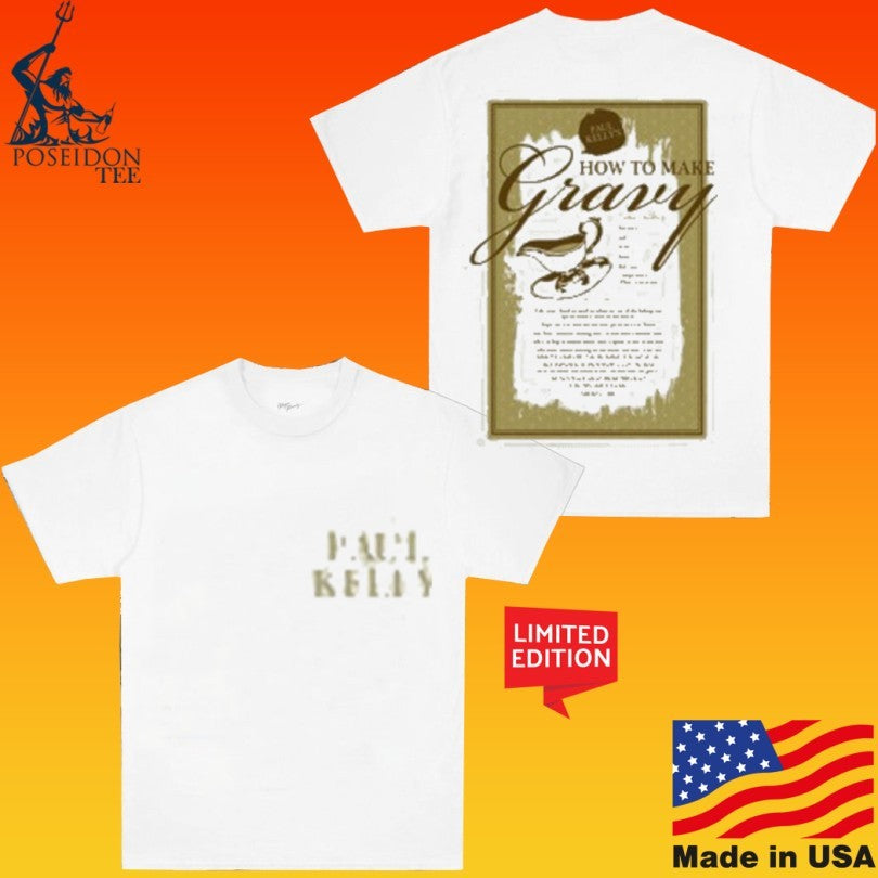 Paul Kelly How To Make Gravy Ecru T-shirt