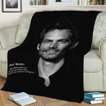 paul walker minimalistic Fleece Throw Blanket
