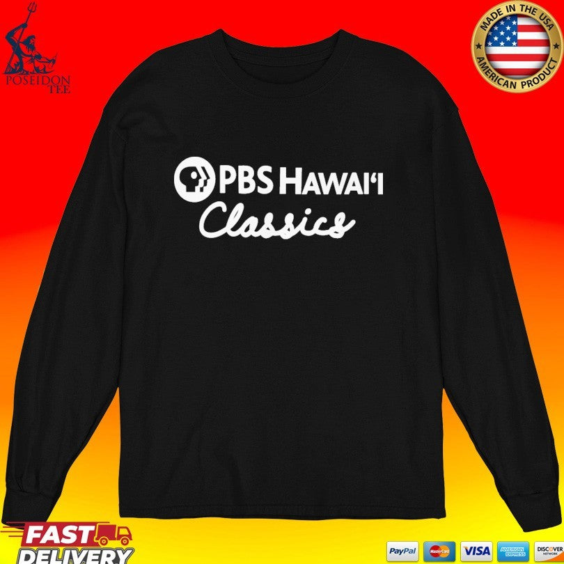 Pbs Hawai’i Classics Retro Public Tv T-shirt