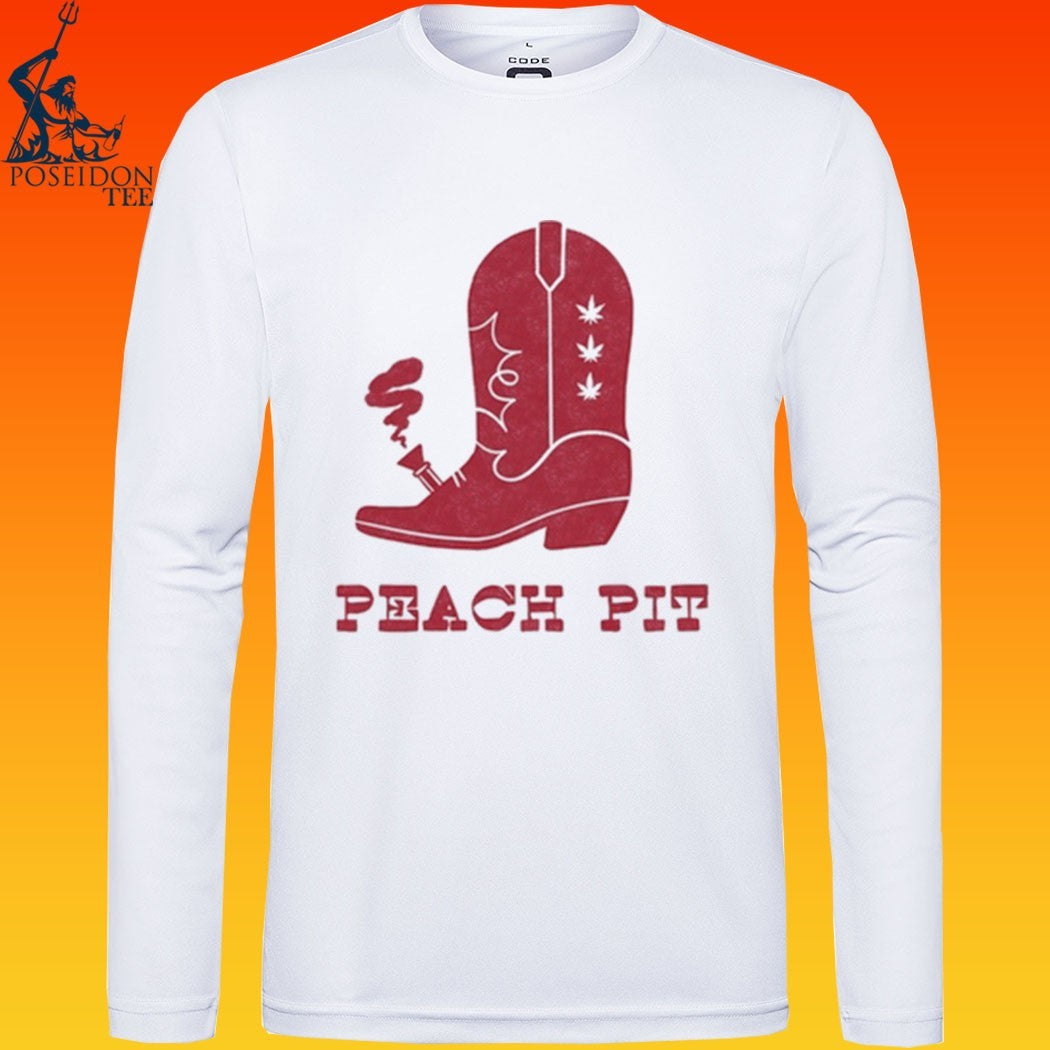 Peach Pit Boot Bong T-shirt