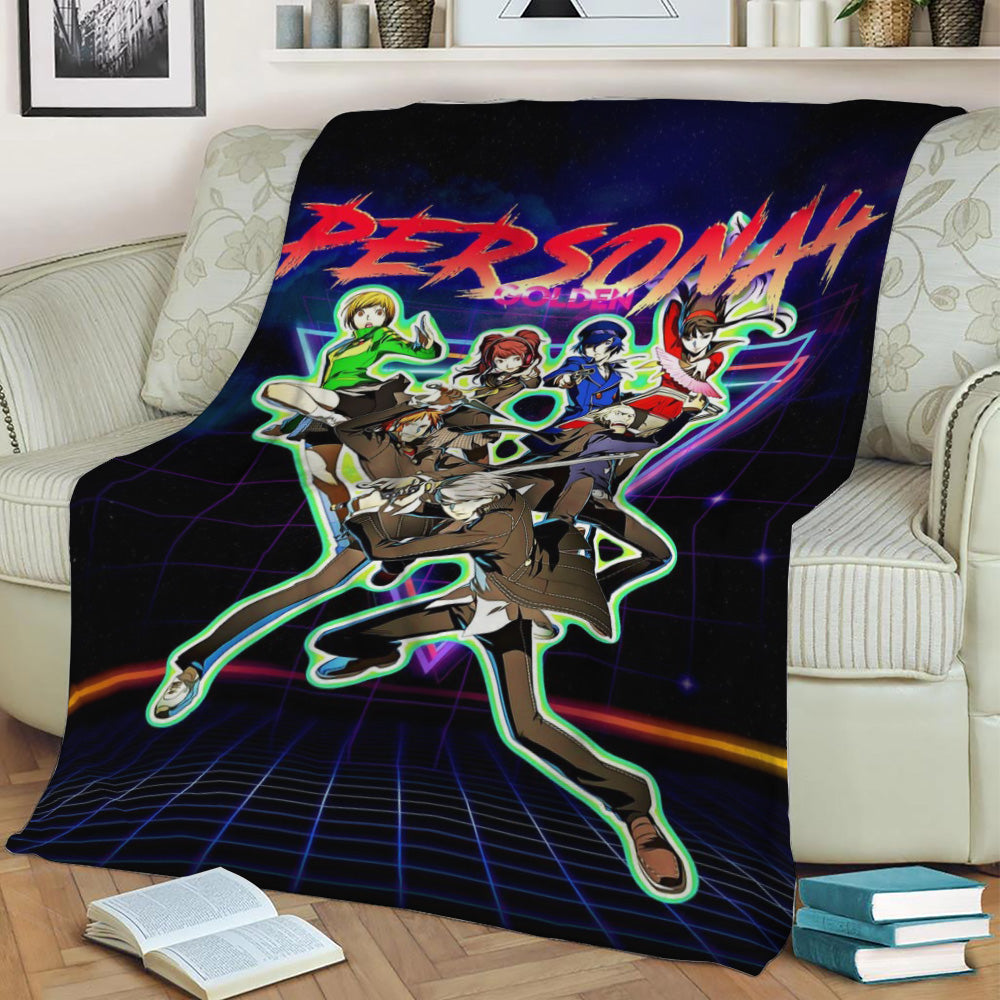 persona 4 golden Fleece Throw Blanket
