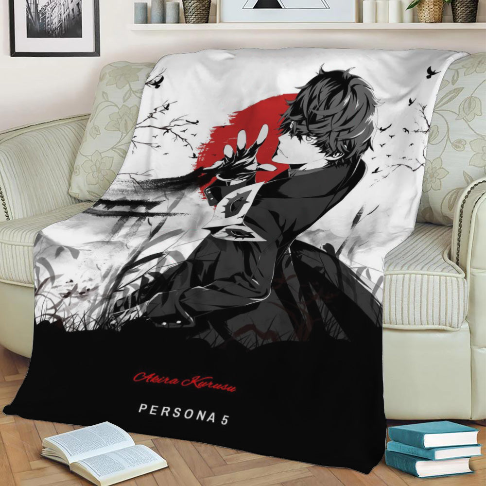 persona 5 Fleece Throw Blanket