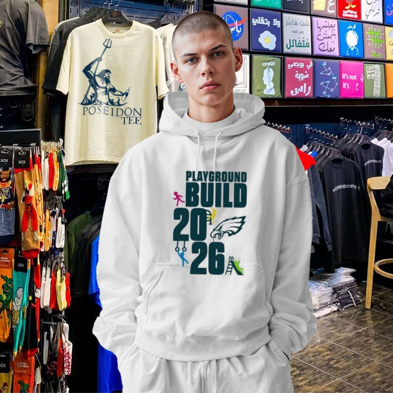 Philadelphia Eagles Playground Build 2026 T-shirt
