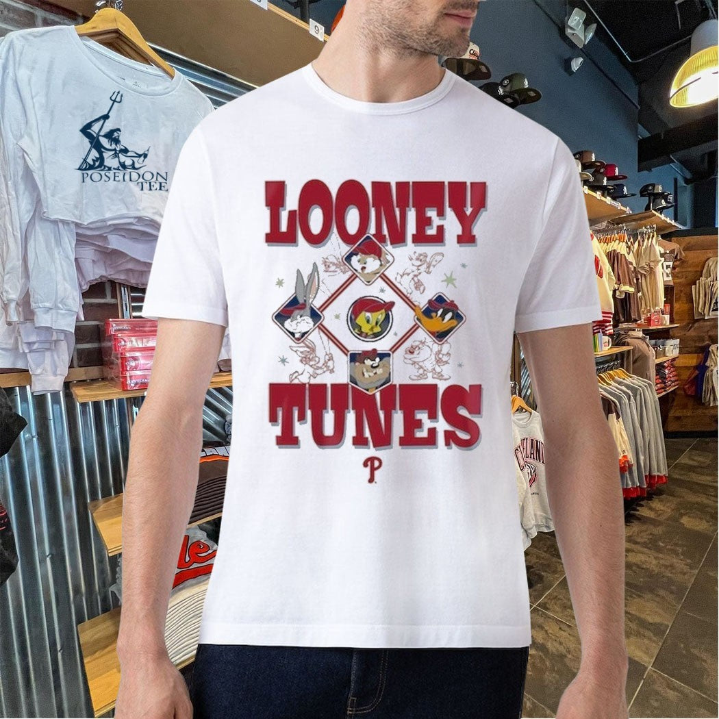 Philadelphia Phillies Looney Tunes T-shirt