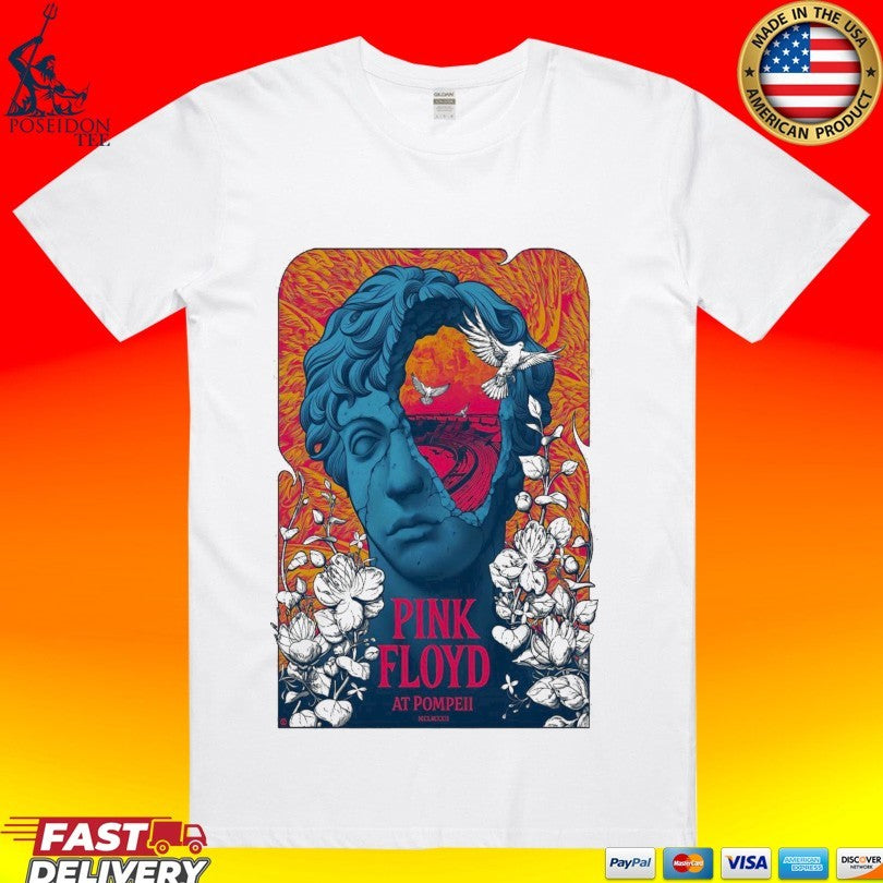 Pink Floyd At Pompeii Mcmlxxii T-shirt