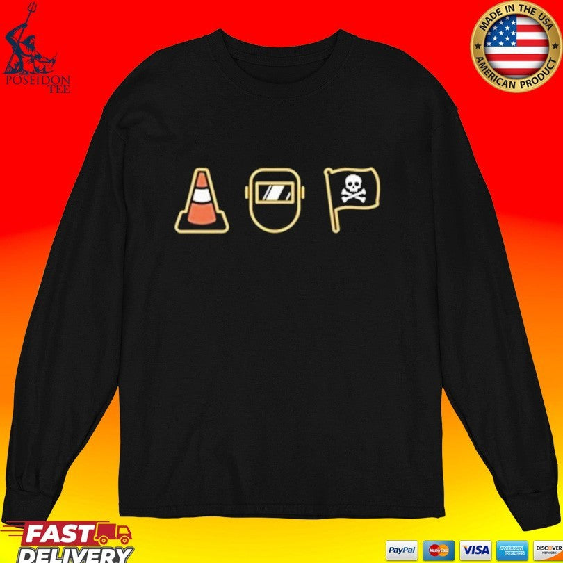 Pirates Traffic Cone 3 Icons 2026 T-shirt