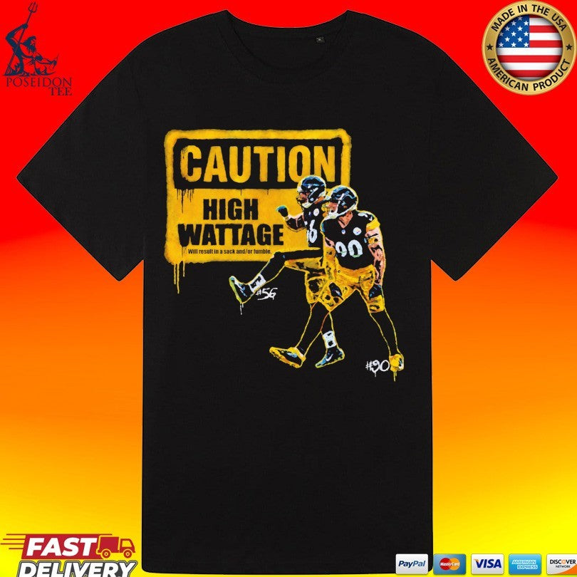 Pittsburgh Steelers Caution High Wattage T-shirt