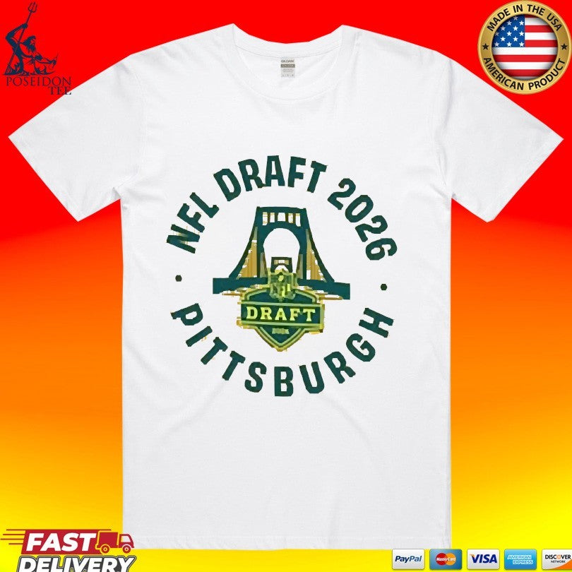 Pittsburgh Steelers NFL Draft 2026 Bridge T-shirt