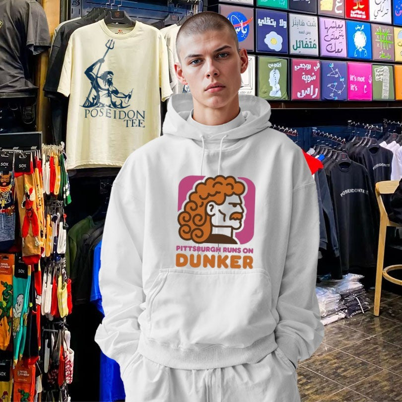 Pittsburgh Steelers Runs On Dunker Donuts T-shirt