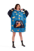 Pizza Hoodie Blanket