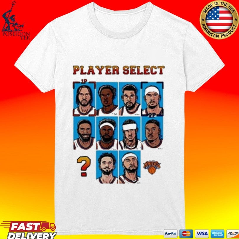 Player Select New York Knicks T-shirt