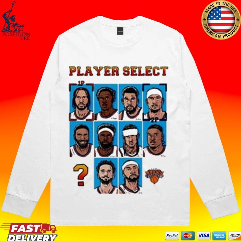 Player Select New York Knicks T-shirt