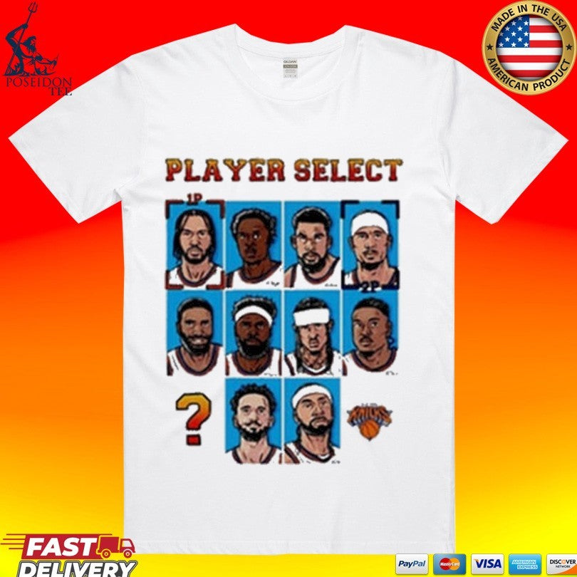 Player Select New York Knicks T-shirt