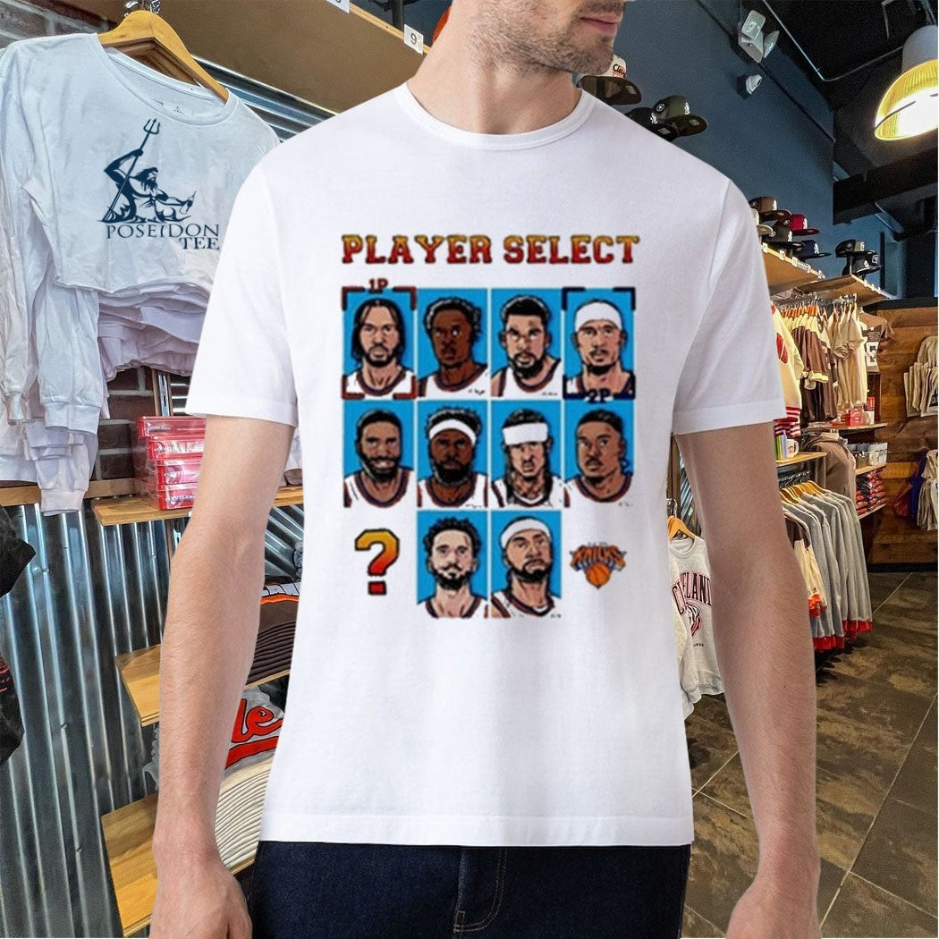 Player Select New York Knicks T-shirt