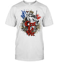 Cherub and Eiffel Tower Cest la Vie French Culture Shirt