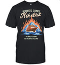 Hedonistic Climate Nihilist The World Is Ending but the Bar Is Still Open Shirt