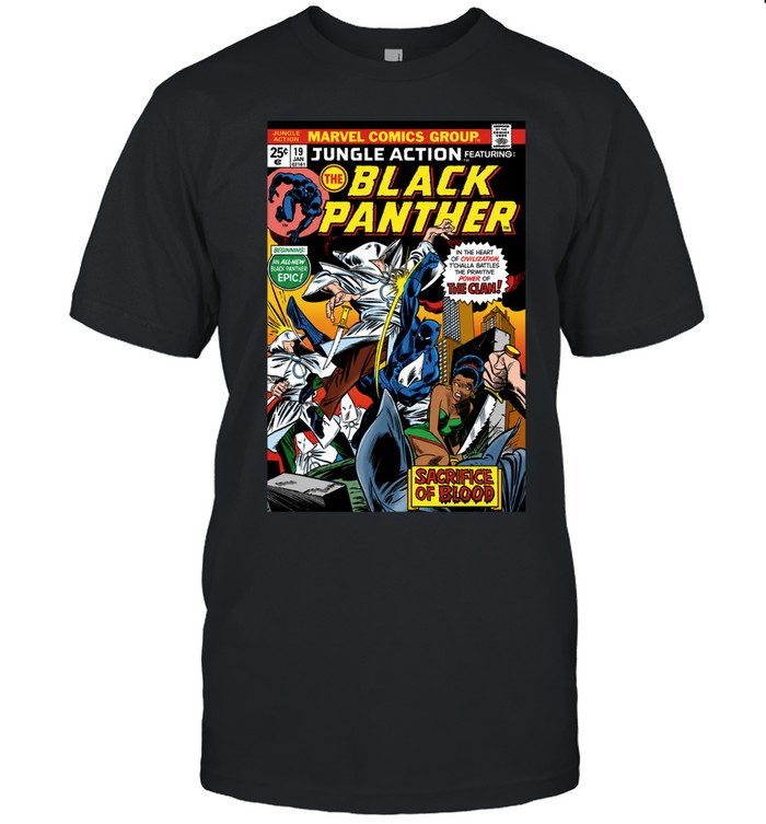 Jungle Action Featuring The Black Panther Sacrifice of Blood Shirt