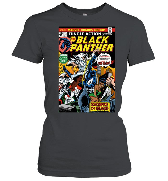 Jungle Action Featuring The Black Panther Sacrifice of Blood Shirt