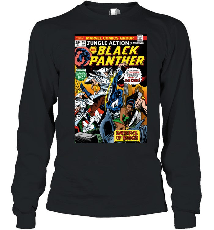 Jungle Action Featuring The Black Panther Sacrifice of Blood Shirt