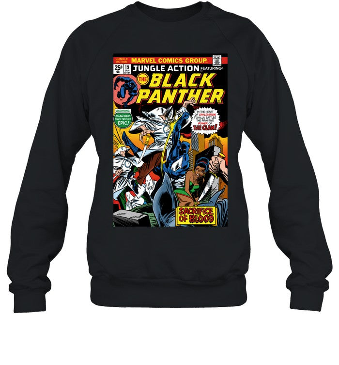 Jungle Action Featuring The Black Panther Sacrifice of Blood Shirt