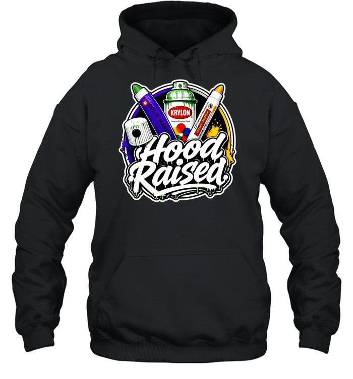 Krylon Hood Raised Solid Marker spray paint can art shirt