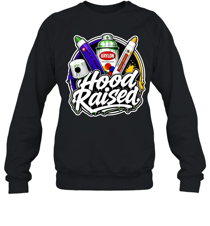 Krylon Hood Raised Solid Marker spray paint can art shirt