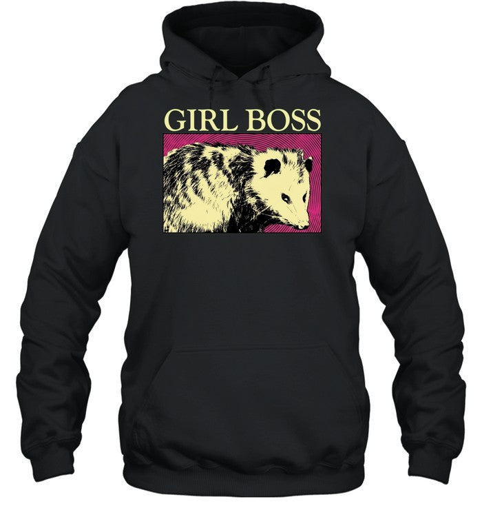 Opossum animal girl boss Shirt