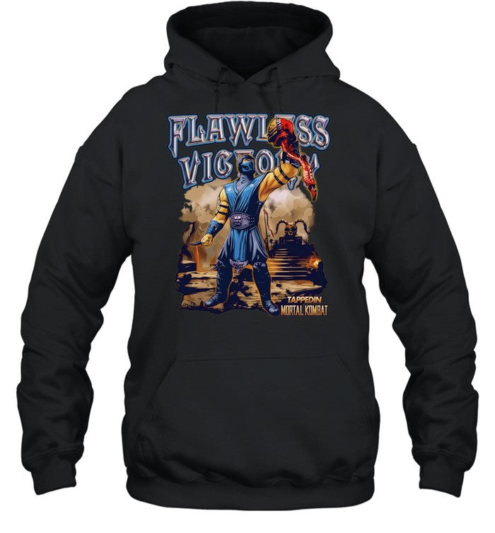 Subzero Mortal Kombat Flawless Victory Tappedin Mortal Kombat Shirt