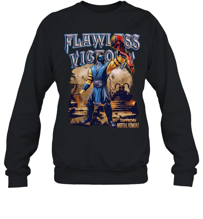 Subzero Mortal Kombat Flawless Victory Tappedin Mortal Kombat Shirt