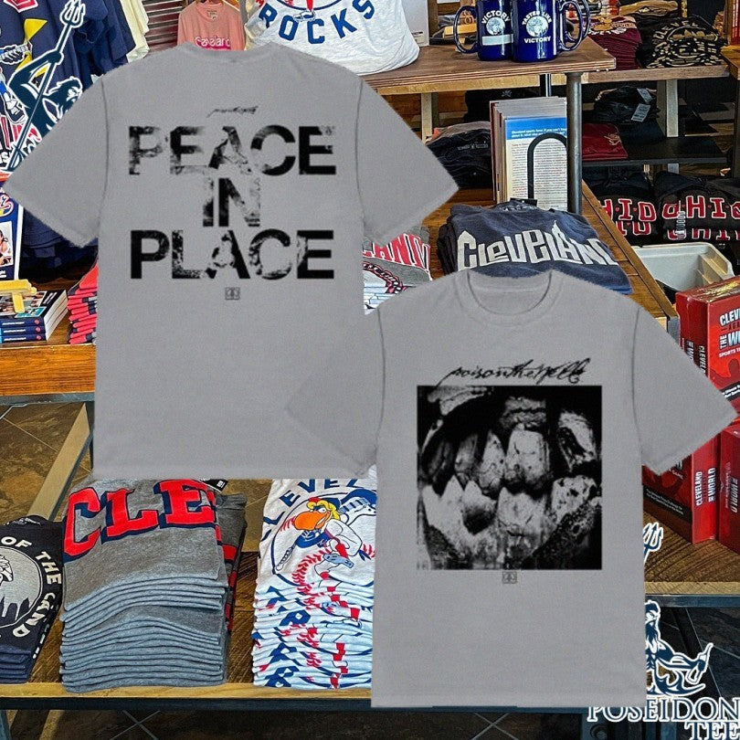 Poison The Well Peace In Place Grey T-shirt