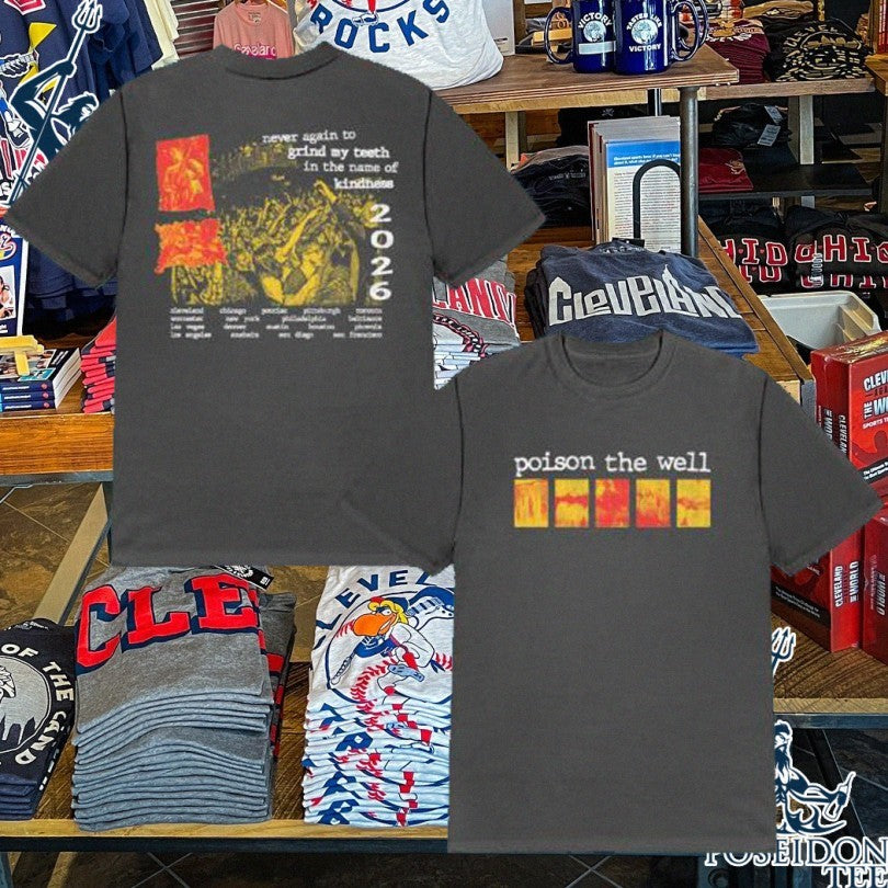 Poison The Well Pip 2026 Tour T-shirt