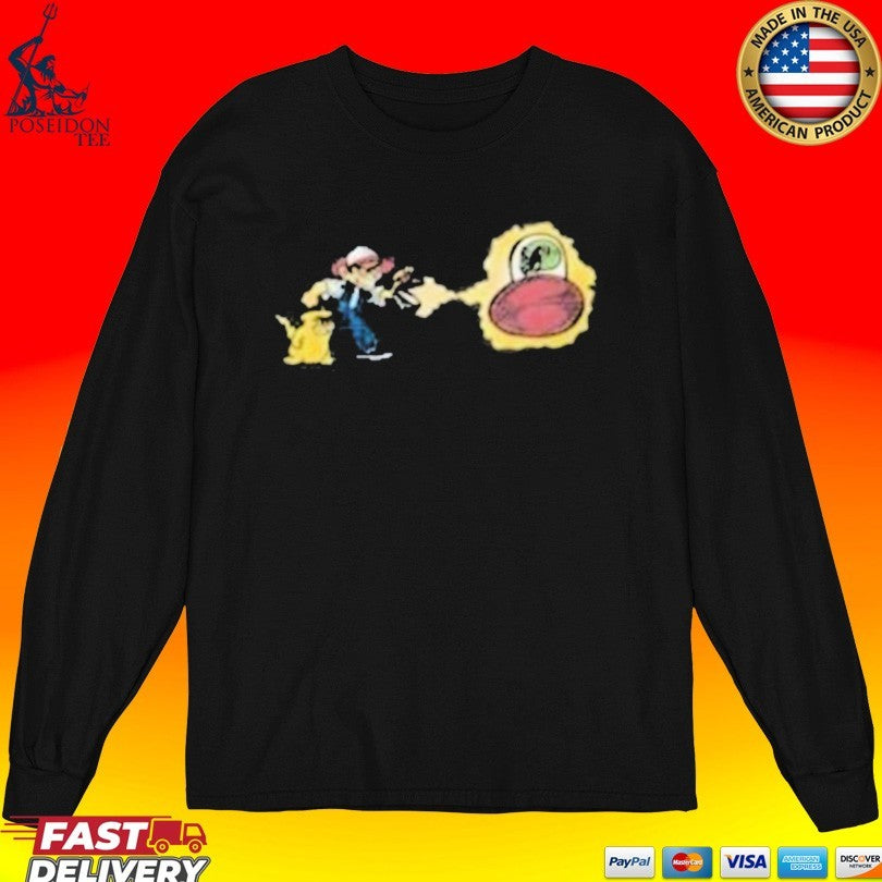 Pokemon Pikachu And Ash Parody T-shirt