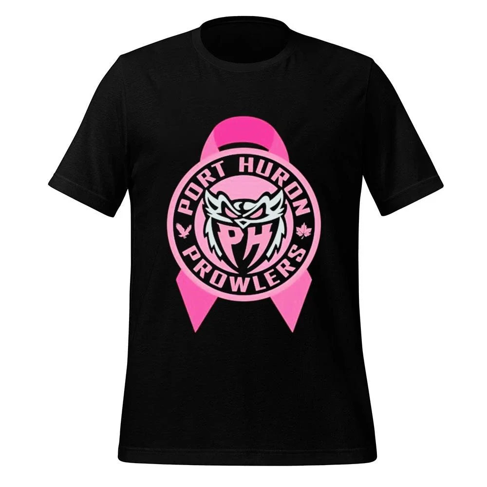 Port Huron Prowlers 2026 Pink The Rink Night Celebrating Shirt