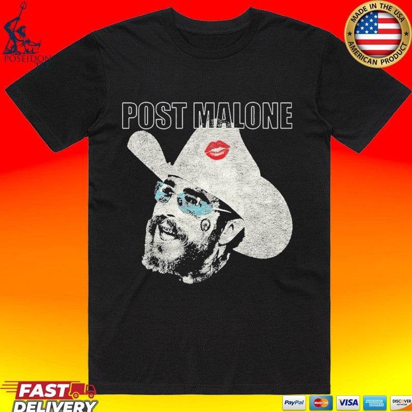 Post Malone Cowboy Kiss T-shirt