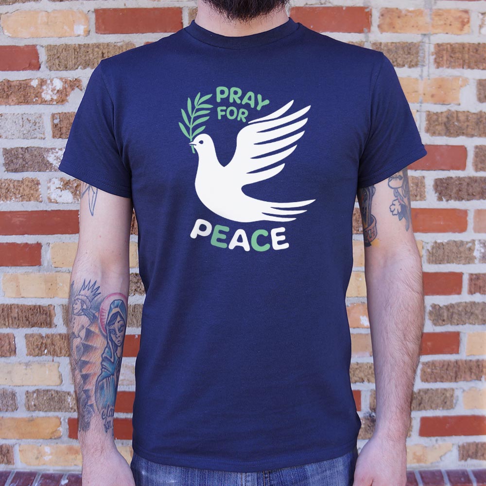 Pray For Peace Dove with Olive Branch