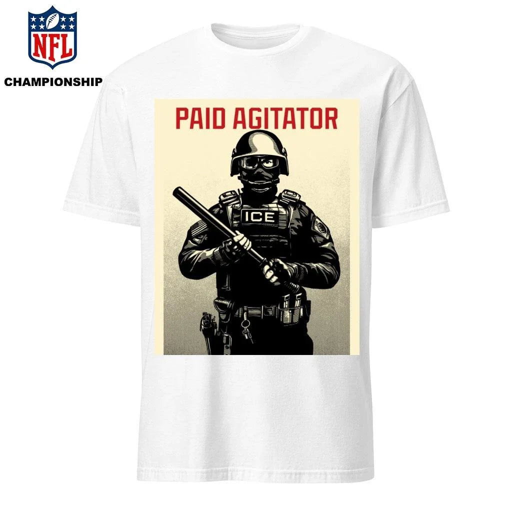 Projection Mirror Paid Agitator ICE Shirt