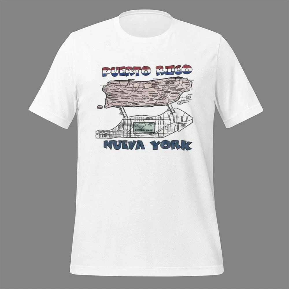 Puerto Rico Nueva York Map 2026 Shirt