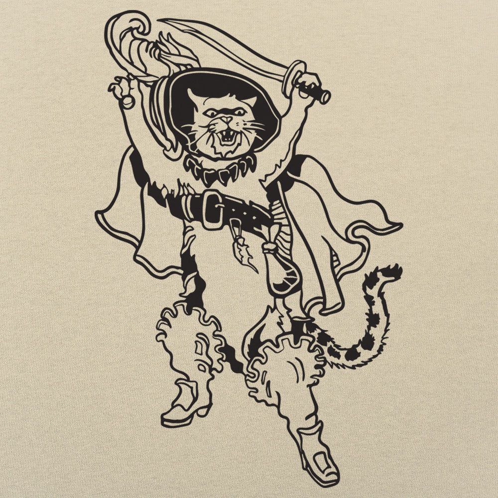 Puss In Boots Swashbuckling Cat with Sword and Cape