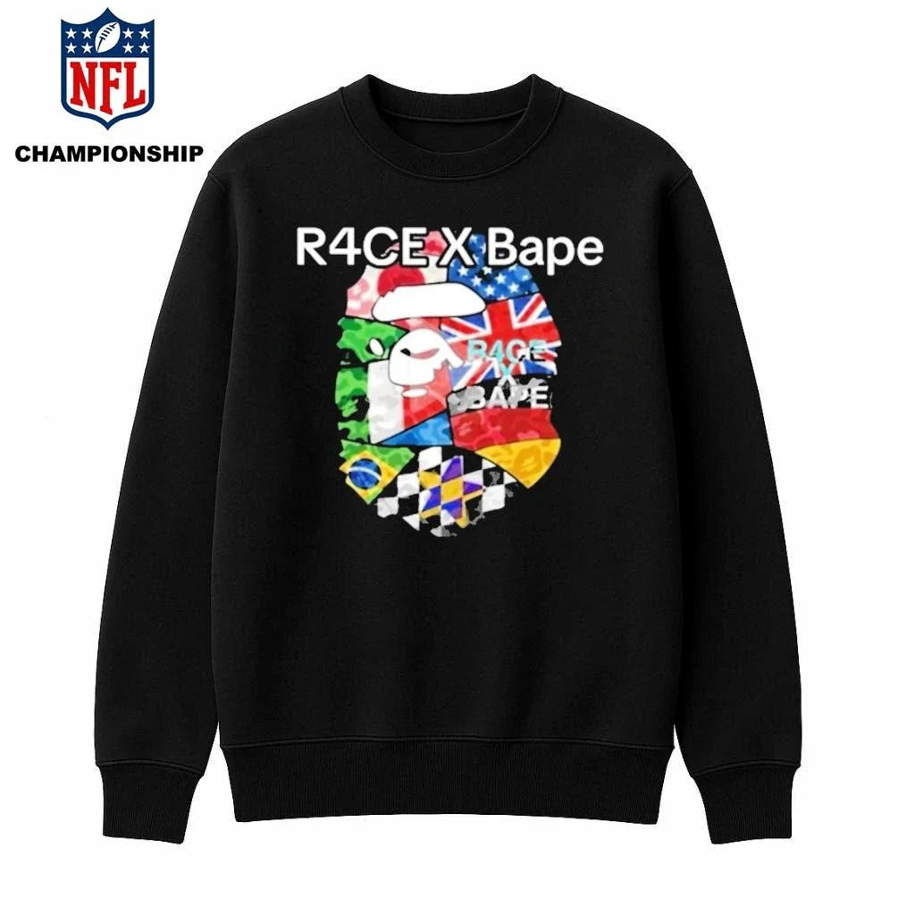 R4ce X Bape Racing Graphic 2026 Shirt
