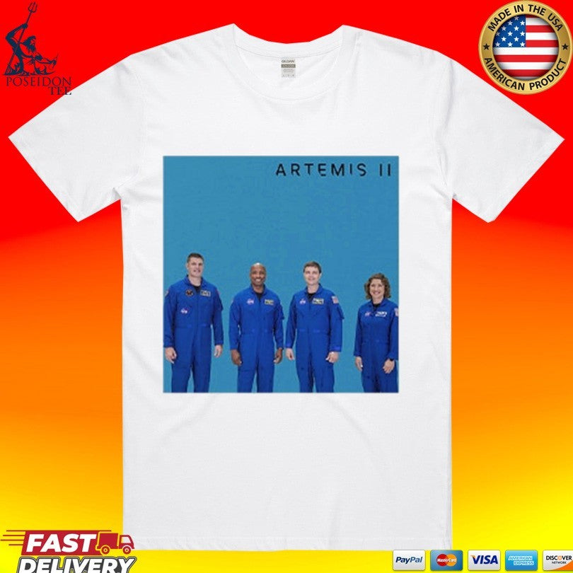 Artemis Ii Astronaut Nasa Mission T-shirt